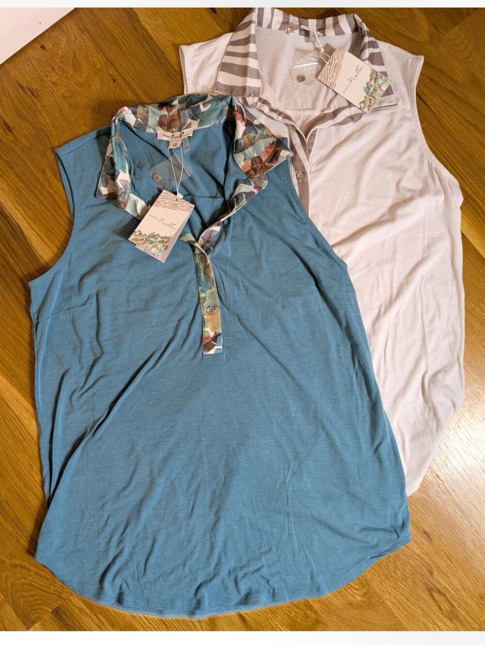 Lot Of Two Sleeveless Tops, Simply Noelle NWT